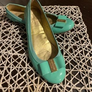Kate Spade ♠️ Green Flats